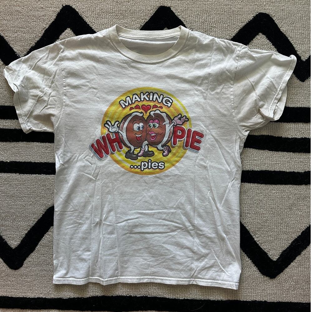 Vintage Making Whoopie Pies Corner Store Promo T-Shirt S